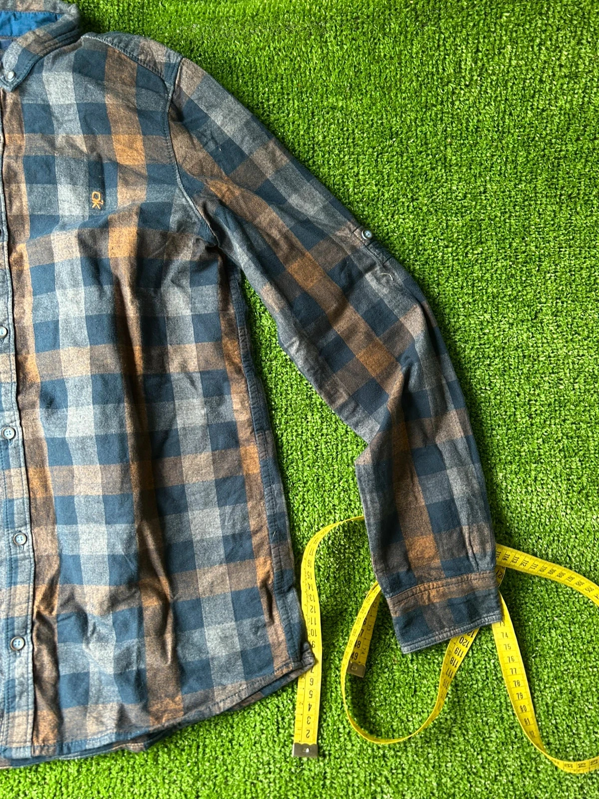 Camisa quadriculada okaidi crianças 14 anos – photo 3